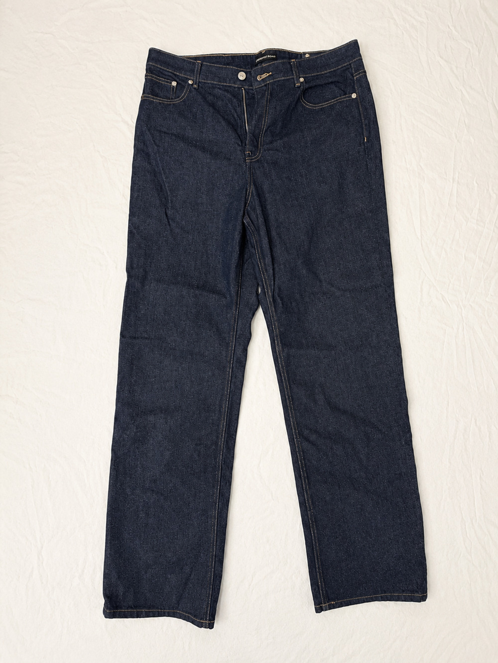 Country Road Straight High Rise Jeans Size 14 Dark Indigo NWT